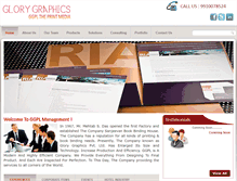 Tablet Screenshot of glorygraphics.net